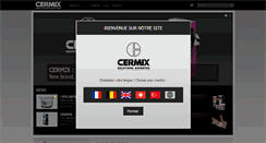 Desktop Screenshot of cermix.com