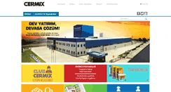 Desktop Screenshot of cermix.com.tr